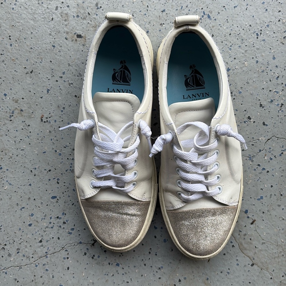 Authentic Lanvin Paris walking shoes